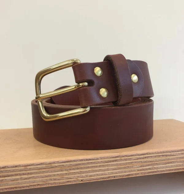 Make your own leather belt in Brussel