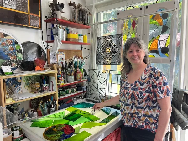 Carol : Artiste verrière à Grenoble