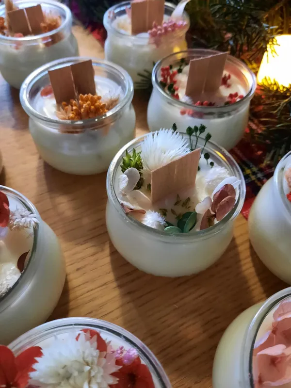 Fabriquez votre bougie parfumée et fleurie à Normandie - Calvados