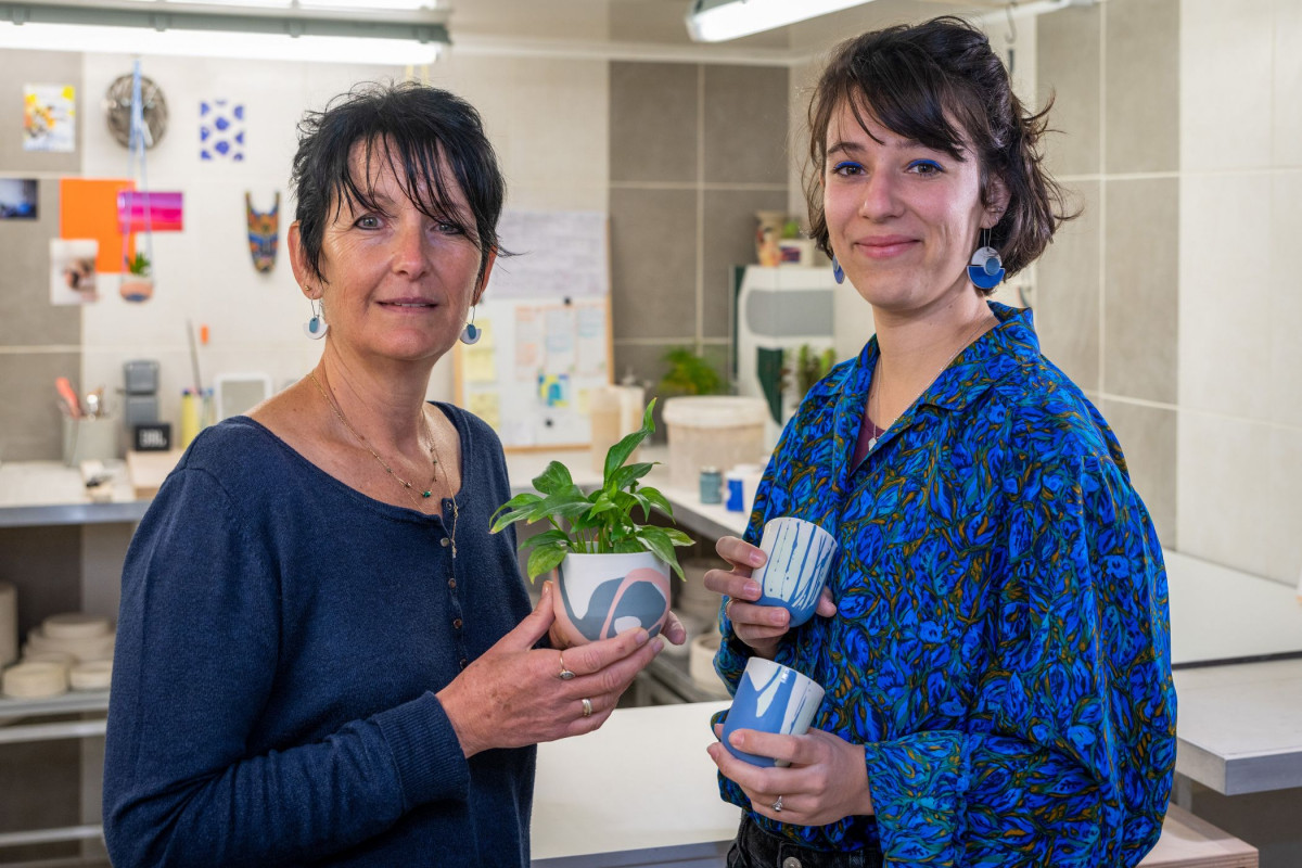 Coulez votre duo de tasses en porcelaine - Afbeelding nr. 4 - Wecandoo